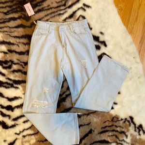 90’s style flair jeans